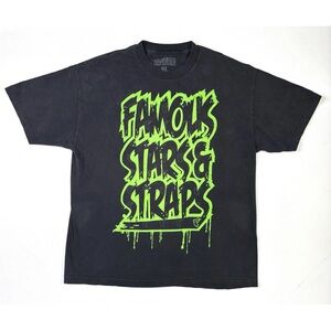 Famous Stars & Straps Black Graphic Tee